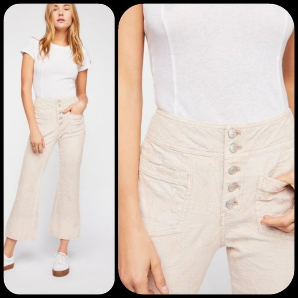 Free People Liv crop flare